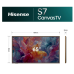 65S7SAU Hisense 65 INCH S7SAU 4K Hi-QLED CanvasTV (2026)